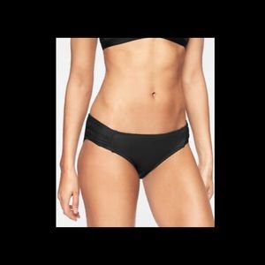 NWT Athleta Shirred Bikini Bottoms